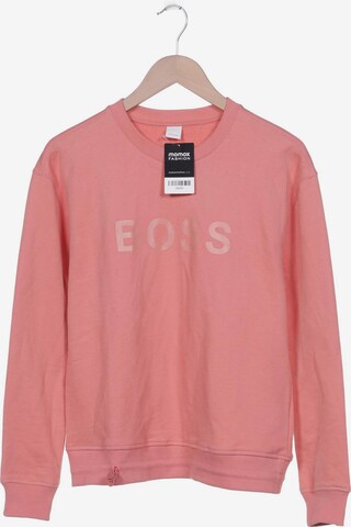 BOSS Orange Sweatshirt & Zip-Up Hoodie in S in Pink: front