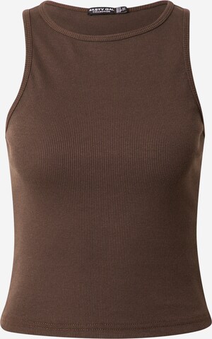 Nasty Gal Top in Brown: front