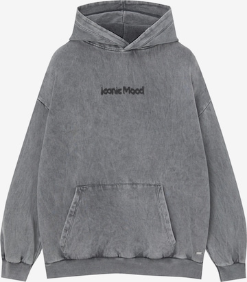 Pull&Bear Sweatshirt in Grey: front