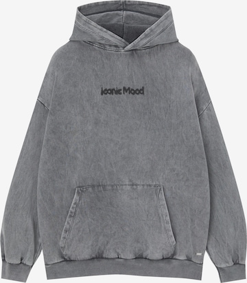 Pull&Bear Sweatshirt i grå: framsida