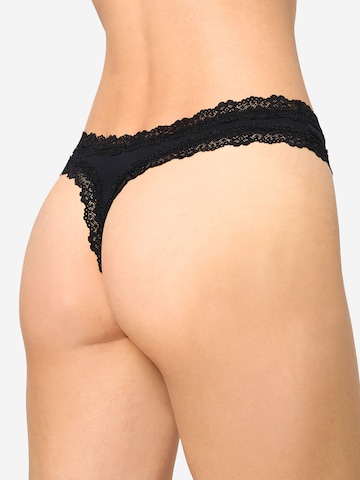String 'Invisible Seamless' Nur Die en noir