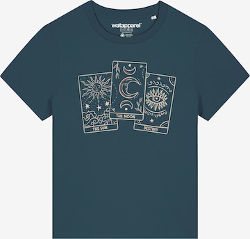 Watapparel Shirt 'Tarot Set' in Blue: front