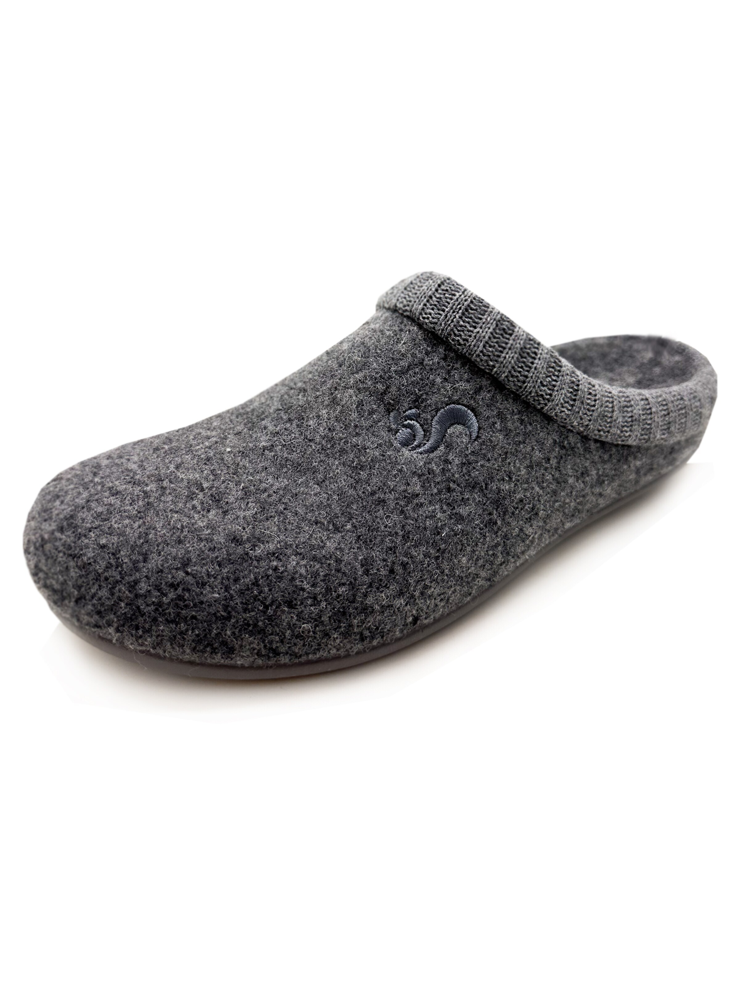 thies Slippers 'thies 1856 ® Rec Cozy Slipper' in Grey: front