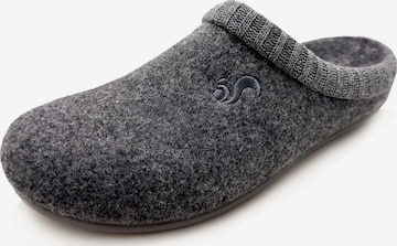 thies Slippers 'thies 1856 ® Rec Cozy Slipper' in Grey: front