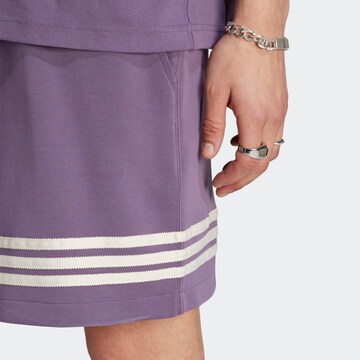 ADIDAS ORIGINALS Loosefit Shorts in Lila