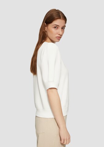 Sweat-shirt s.Oliver en beige