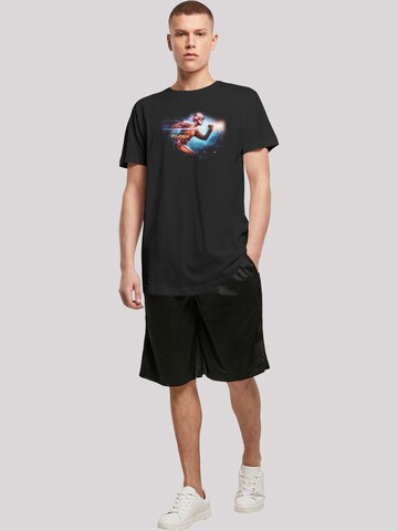 T-Shirt 'DC Comics The Flash Sparks' F4NT4STIC en noir