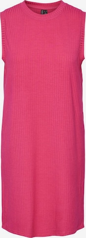 PIECES Dress in Pink: front