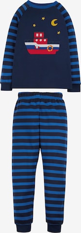 Frugi Pajamas 'Navigator' in Blue: front