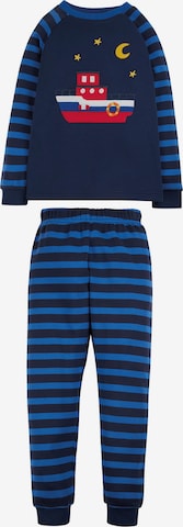 Frugi Schlafanzug 'Navigator' in Blau: predná strana