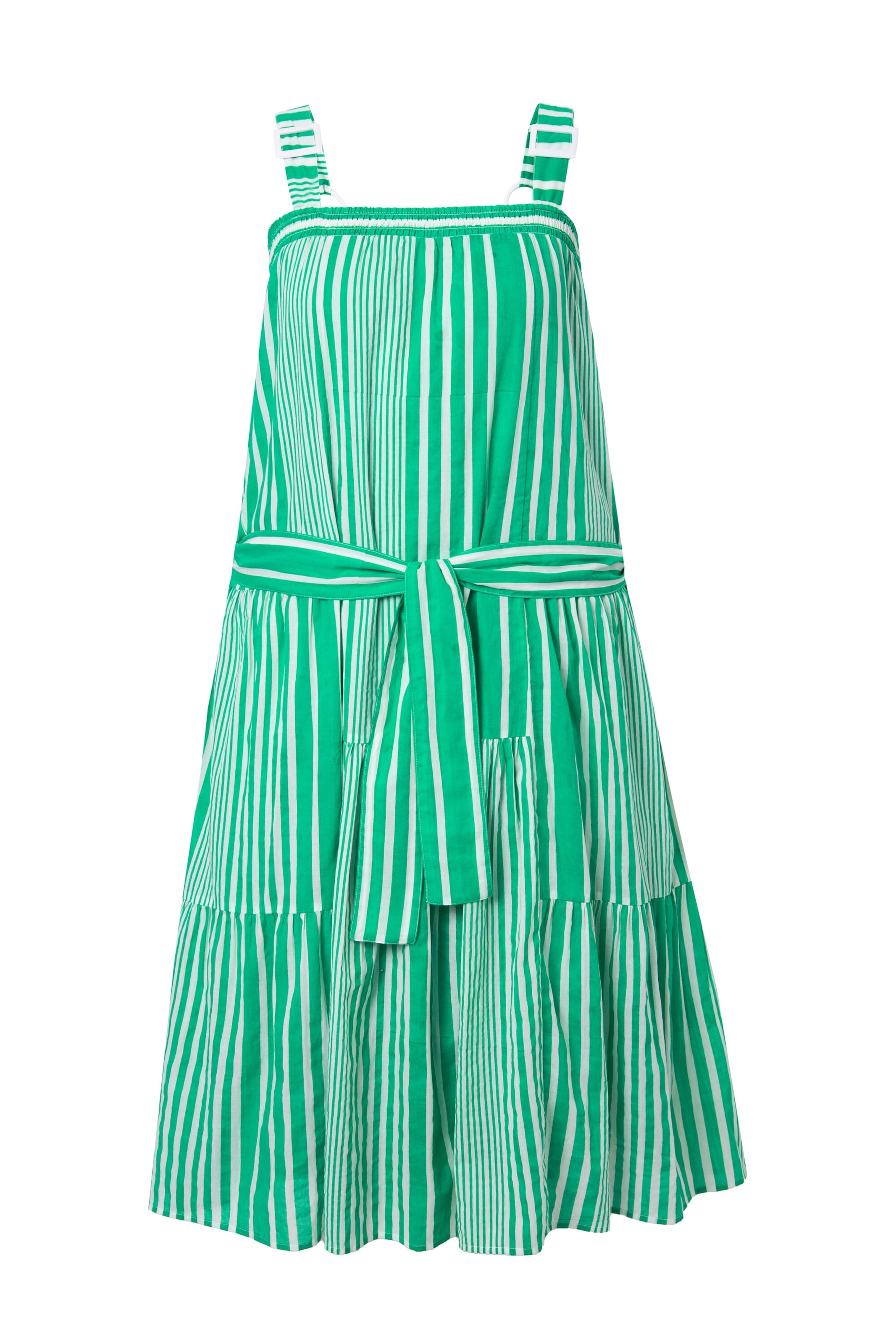 Ulla Popken Dress in Green: front
