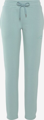 LASCANA Regular Pants in Green: front