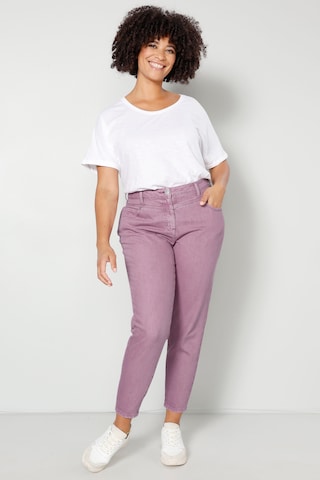 Angel of Style Regular Jeans in Purple