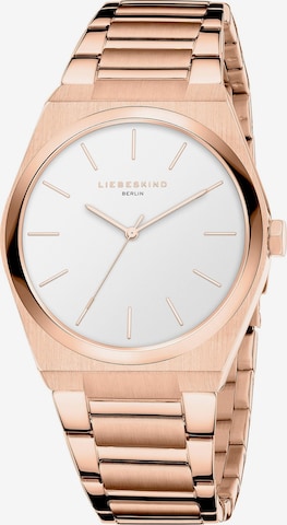 Liebeskind Berlin Analog watch in Gold: front