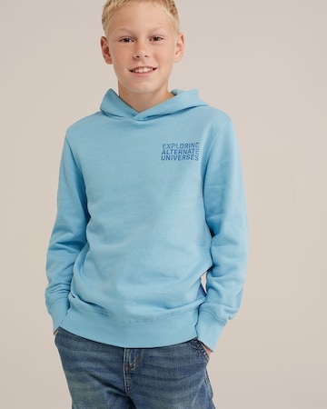 WE Fashion - Sudadera en azul: frente