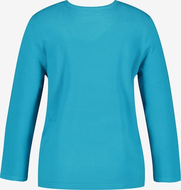 SAMOON Pullover in Blau