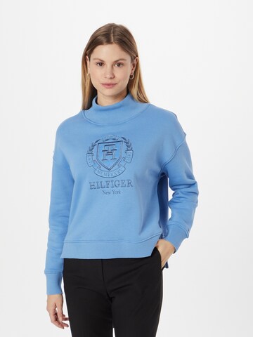 TOMMY HILFIGER Sweatshirt in Blau: Vorderseite