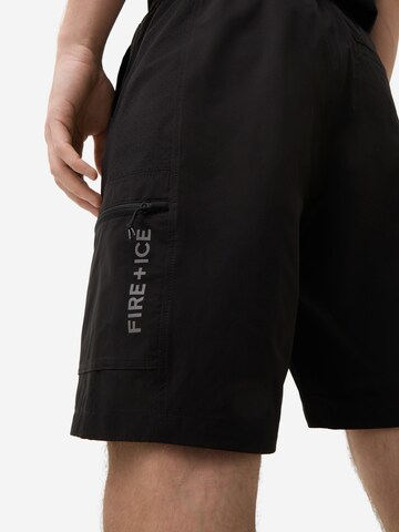 Bogner Fire + Ice Regular Funktionsshorts 'Pavel' in Schwarz