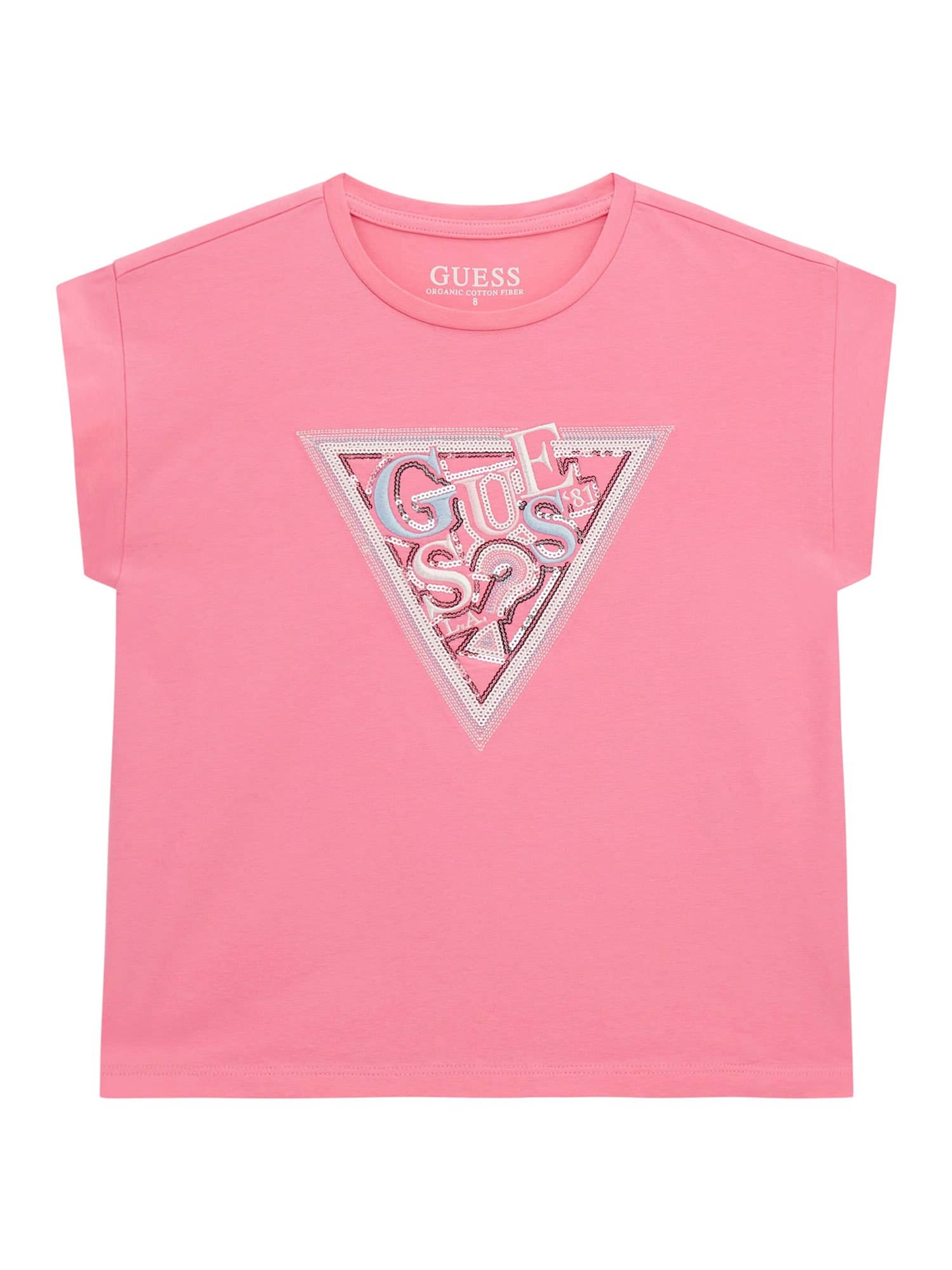 GUESS Shirt in Pink: front