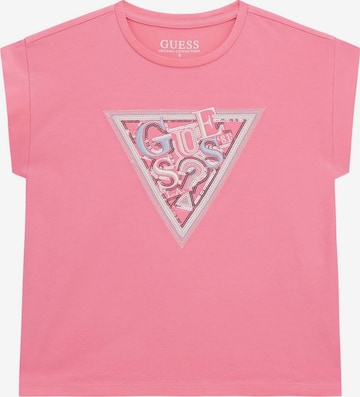 GUESS T-Shirt in Pink: Vorderseite