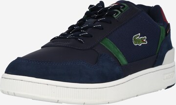 Baskets basses LACOSTE en bleu : devant