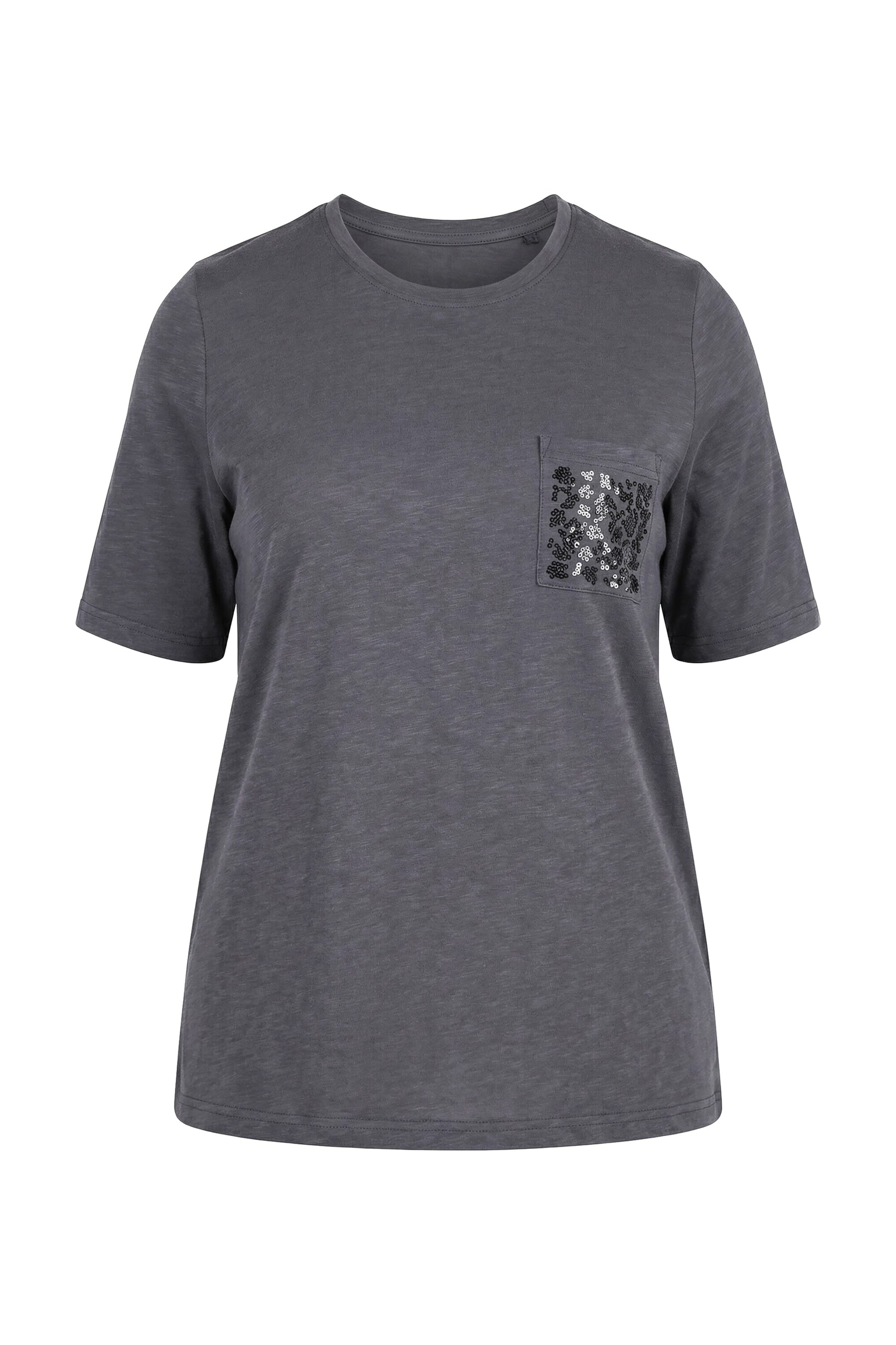 Ulla Popken Shirt in Grey: front