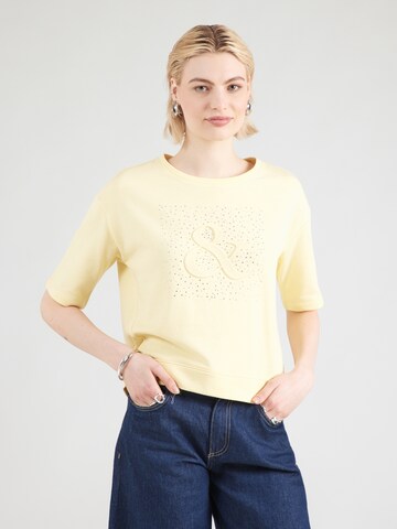 monari Sweatshirt in Yellow: front