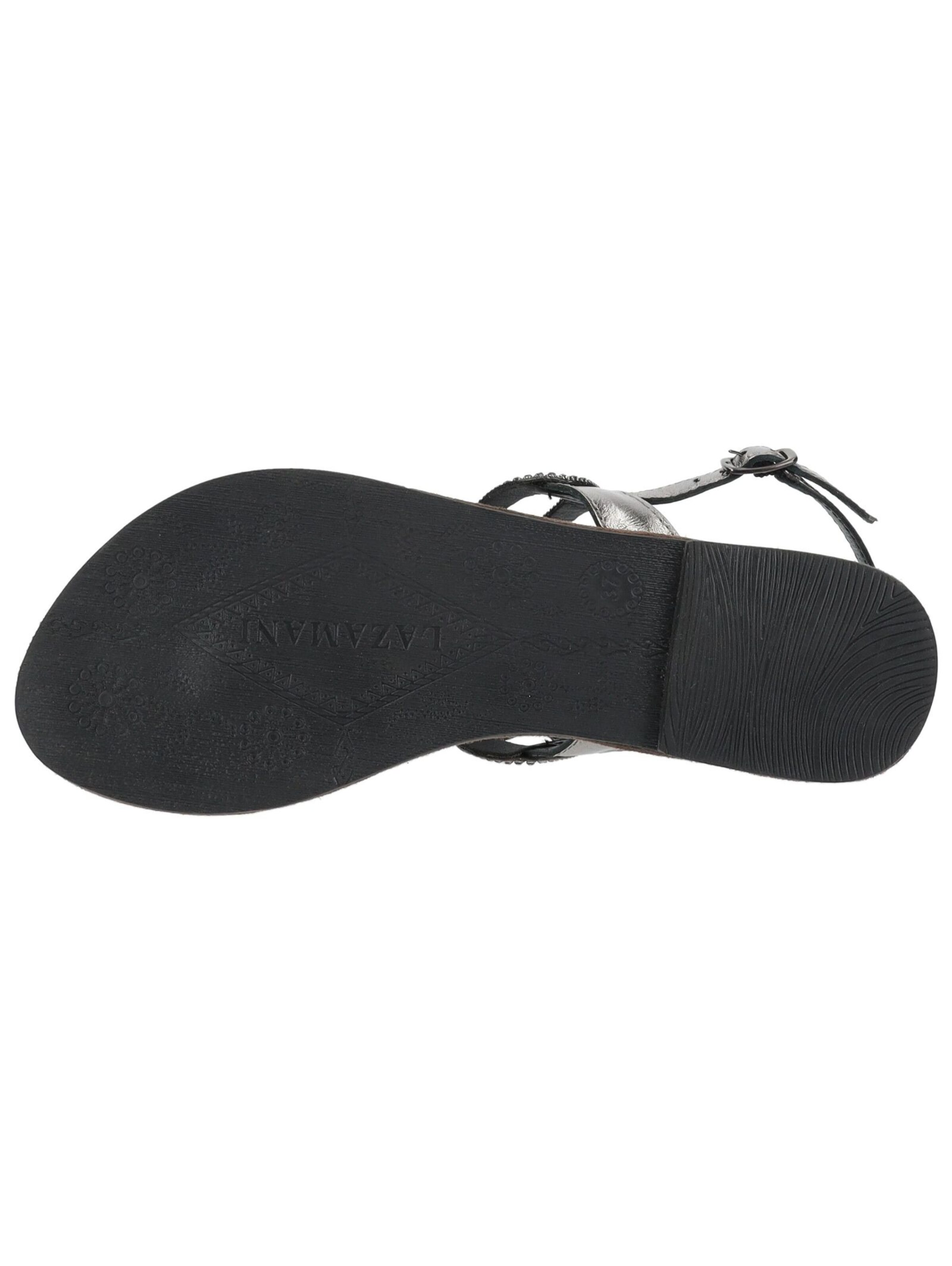 LAZAMANI Sandale in Grau