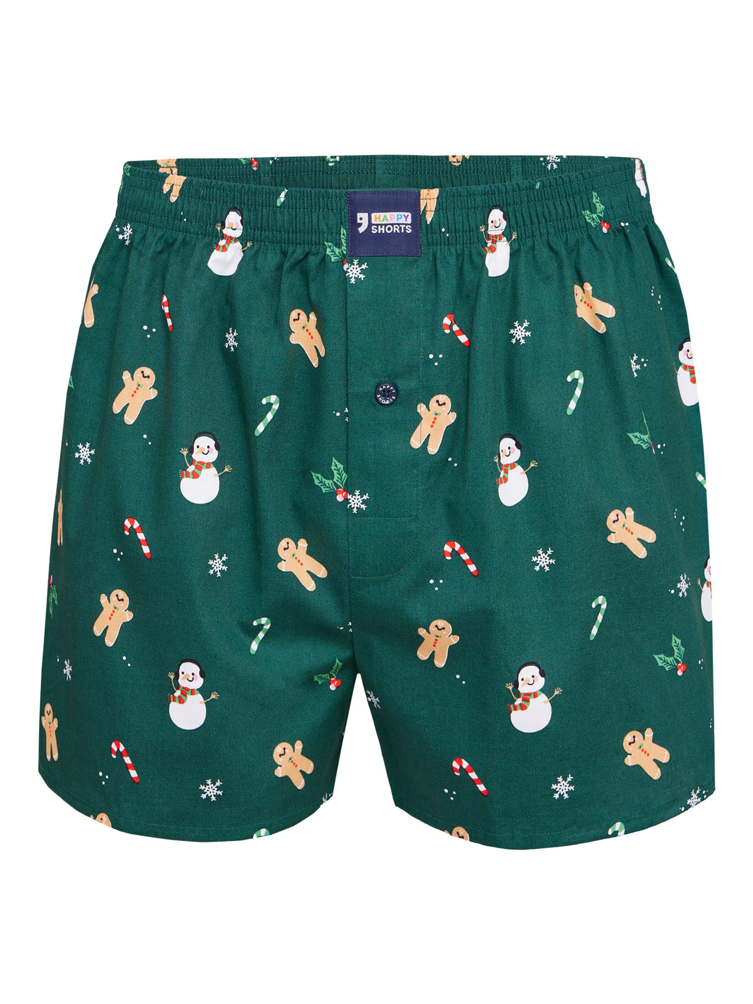 Happy Shorts Boxer shorts 'Christmas' in Blue