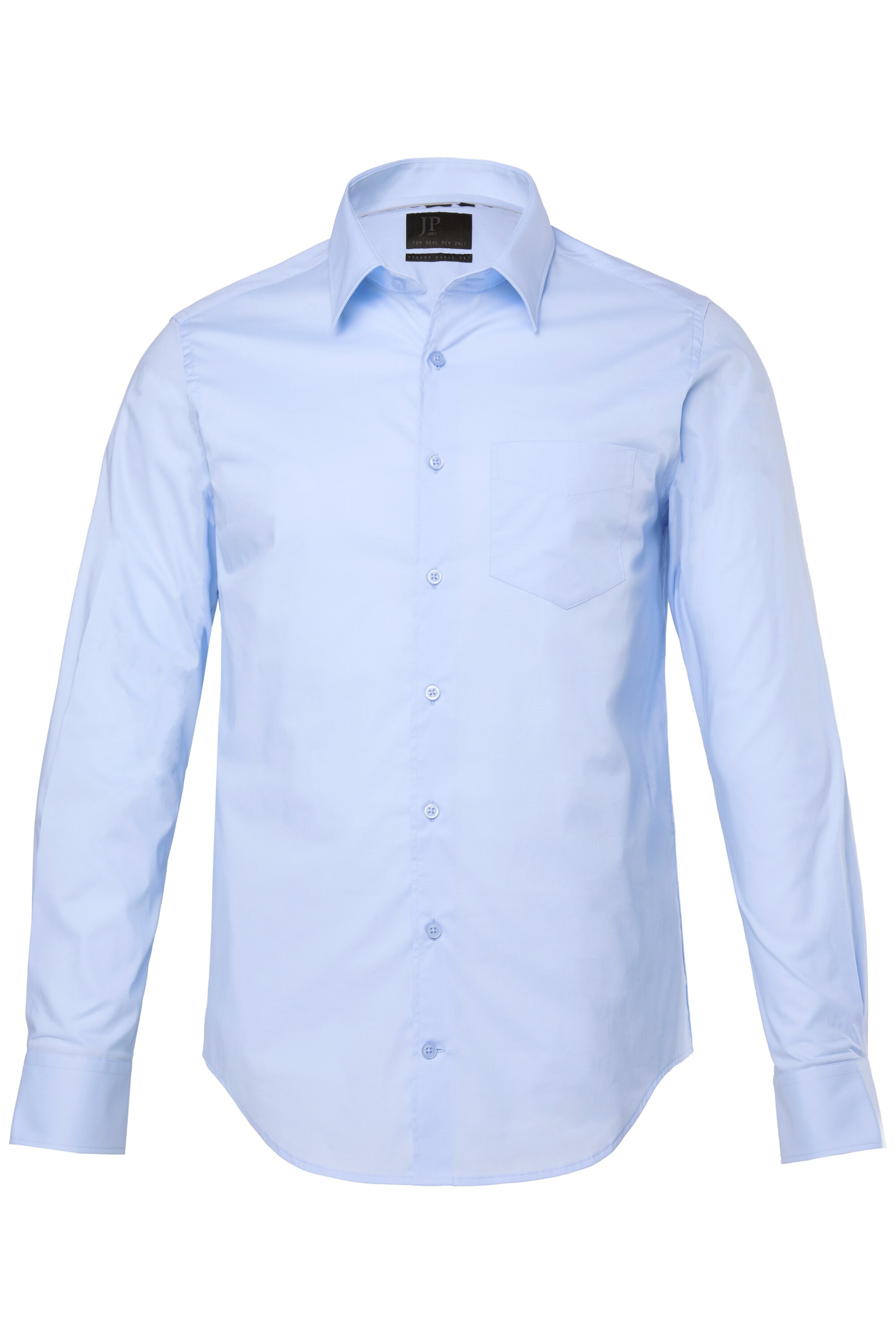 JP1880 Regular Fit Hemd in Blau: Vorderseite