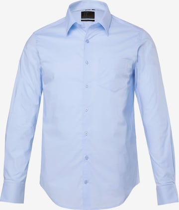 JP1880 Regular Fit Hemd in Blau: Vorderseite