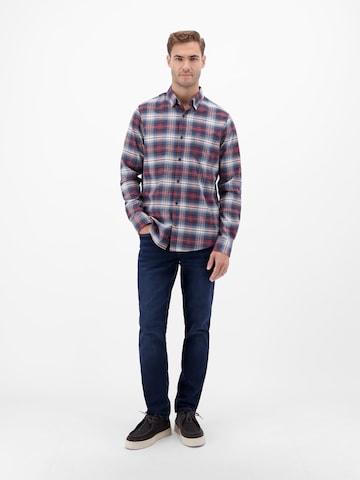 LERROS Regular fit Button Up Shirt in Red