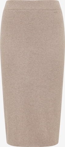 DreiMaster Klassik Skirt in Beige: front