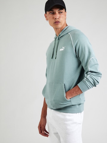 PUMA Sportsweatshirt in Grün: Vorderseite
