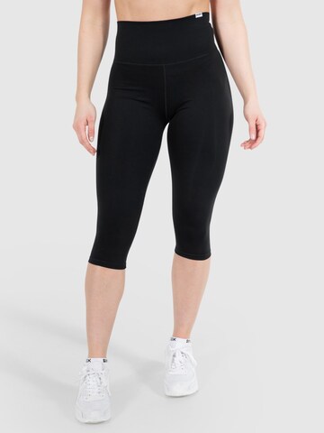 Smilodox Skinny Workout Pants 'Caprice' in Black: front