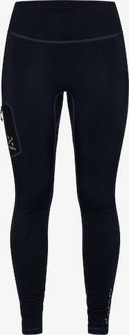 Haglöfs Skinny Workout Pants 'L.I.M Winter' in Blue: front