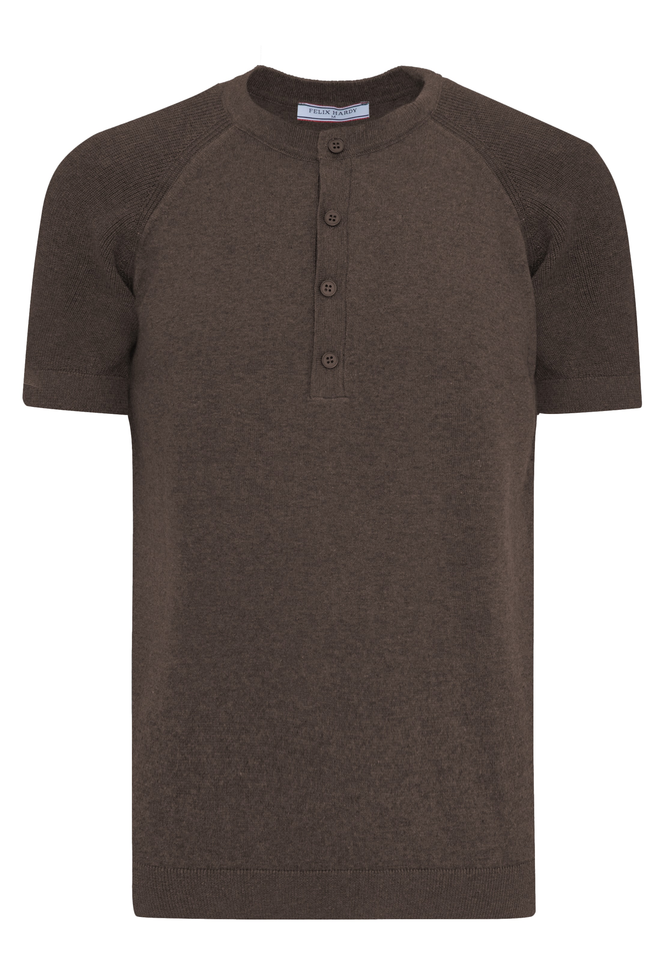 Felix Hardy T-shirt i brun: framsida
