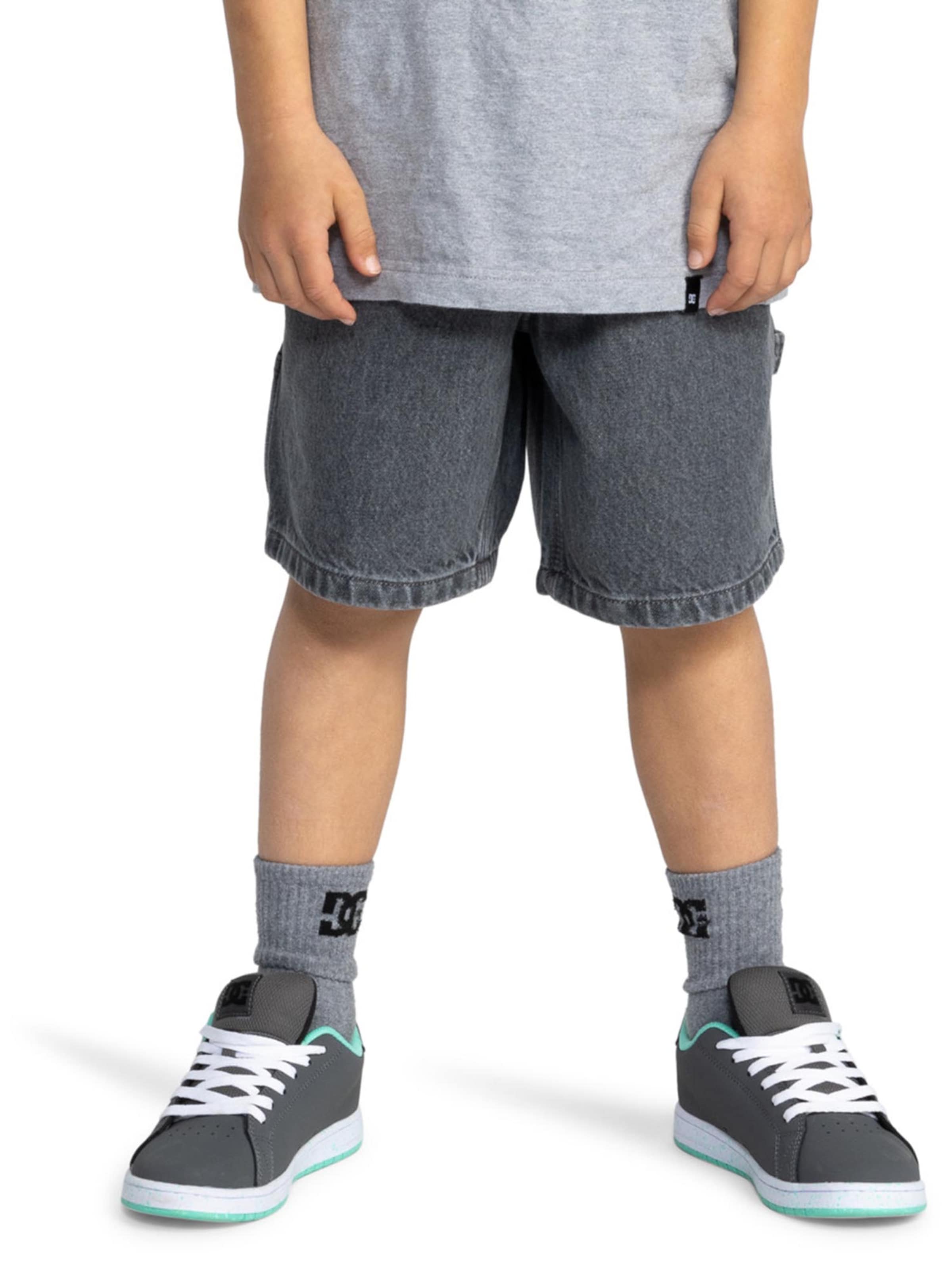 DC Shoes Baggy Sports trousers in Grey: front