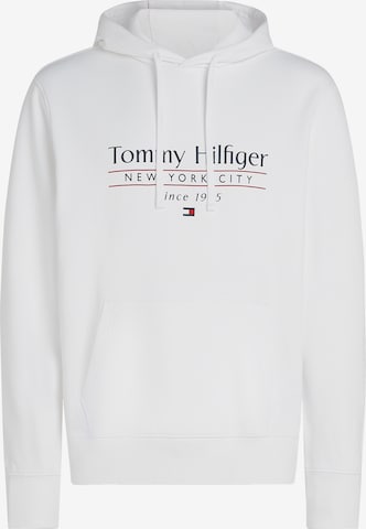 Felpa di TOMMY HILFIGER in bianco: frontale