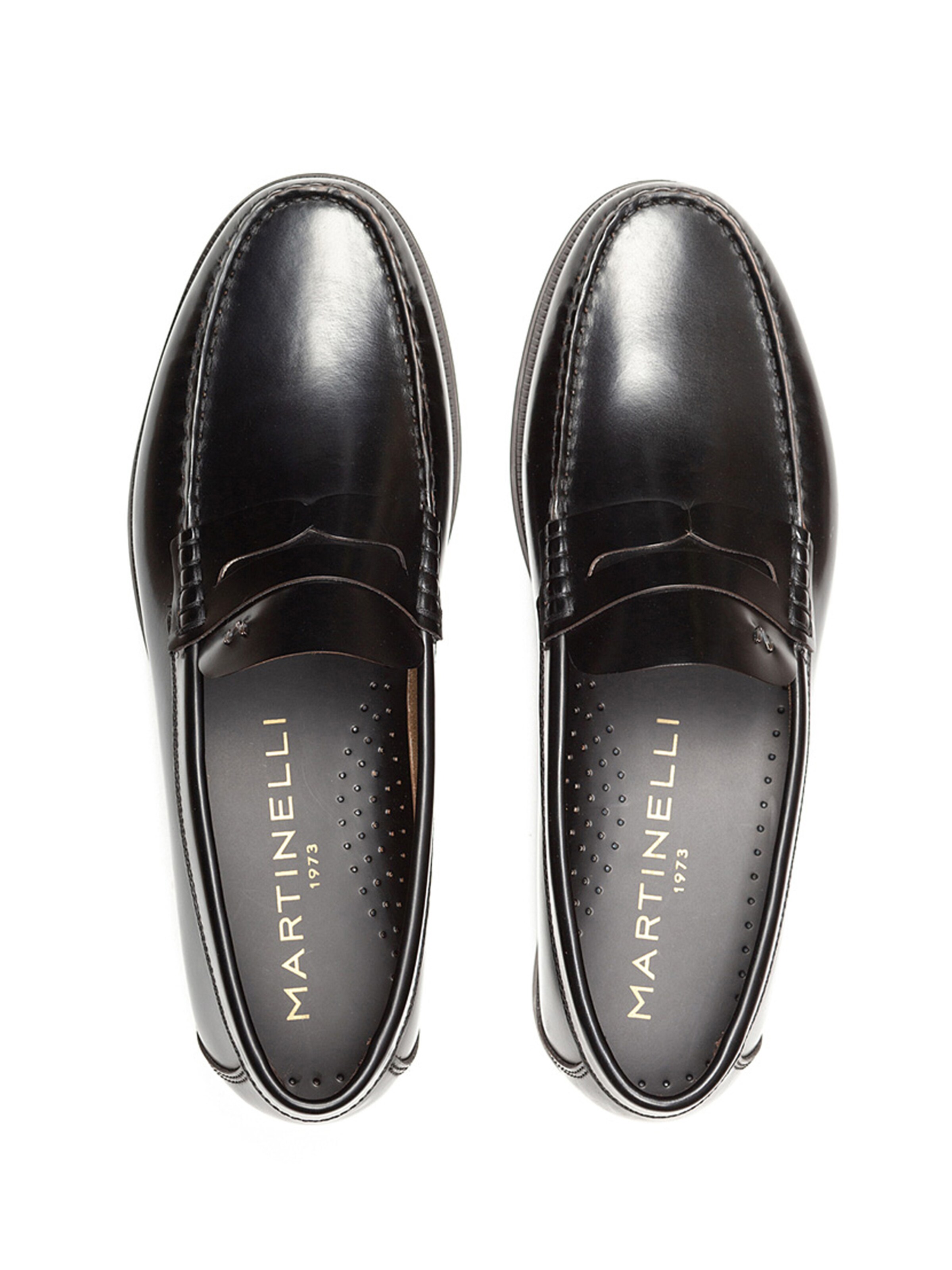 Martinelli Moccasin 'Forthill' in Black