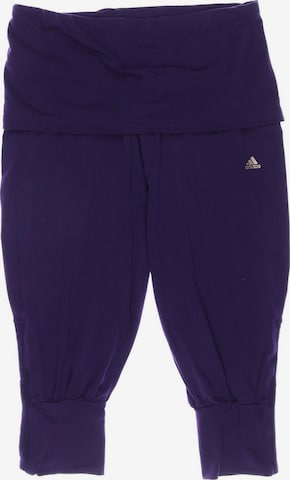 ADIDAS PERFORMANCE Pants in M in Purple: front