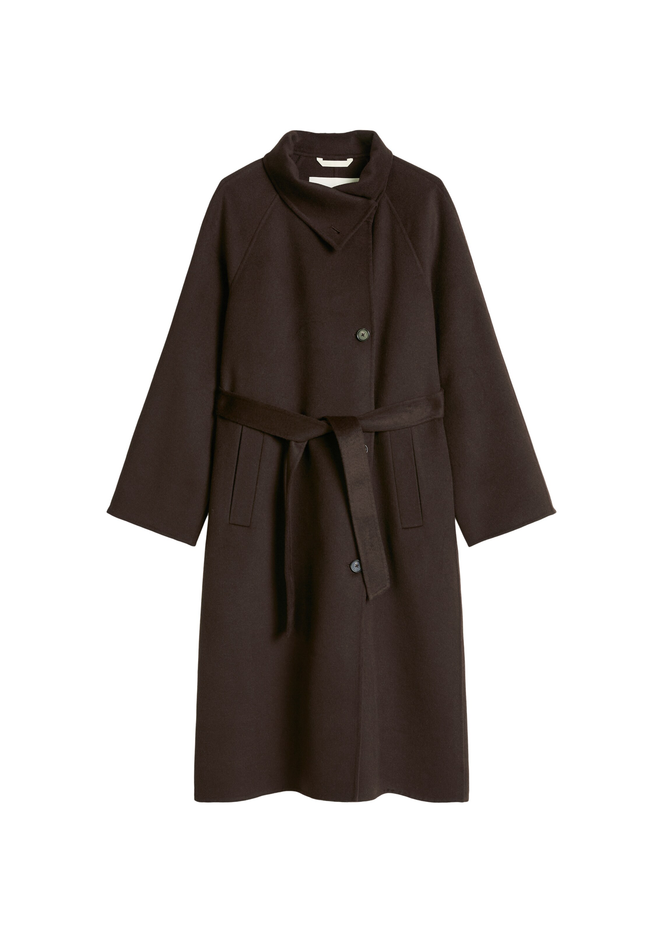 Marc O'Polo Between-seasons coat in Brown: front