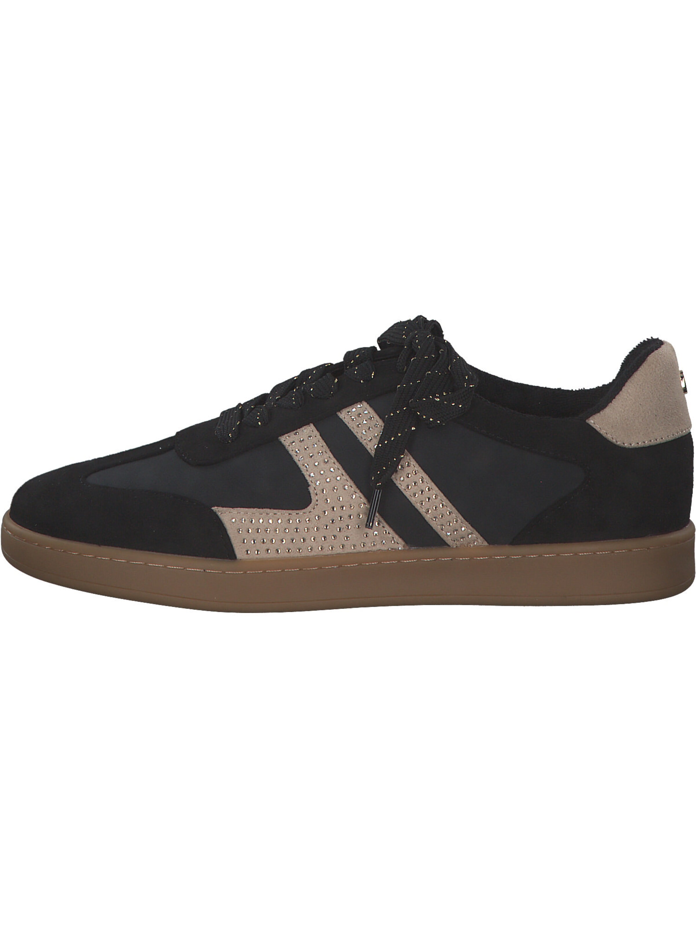 LA STRADA Platform trainers in Black