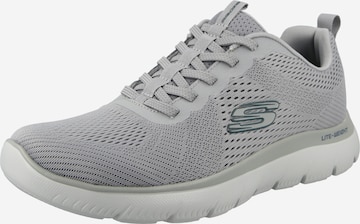 SKECHERS Sneakers 'SUMMITS - ECKLER' in Grey: front