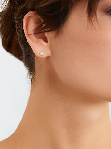 Lucardi Earrings in Silver