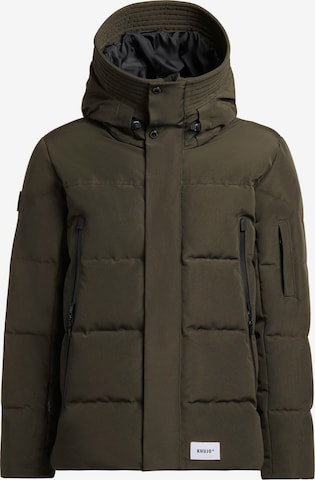 Veste d’hiver 'Tato2' khujo en vert : devant