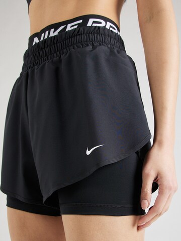 NIKE Обычный Спортивные штаны в Черный