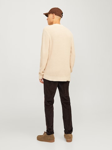 JACK & JONES Slim fit Chino trousers 'JPSTMARCO' in Brown