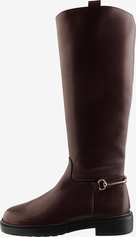 Högl Stiefel ' BRITT ' in Braun: Vorderseite