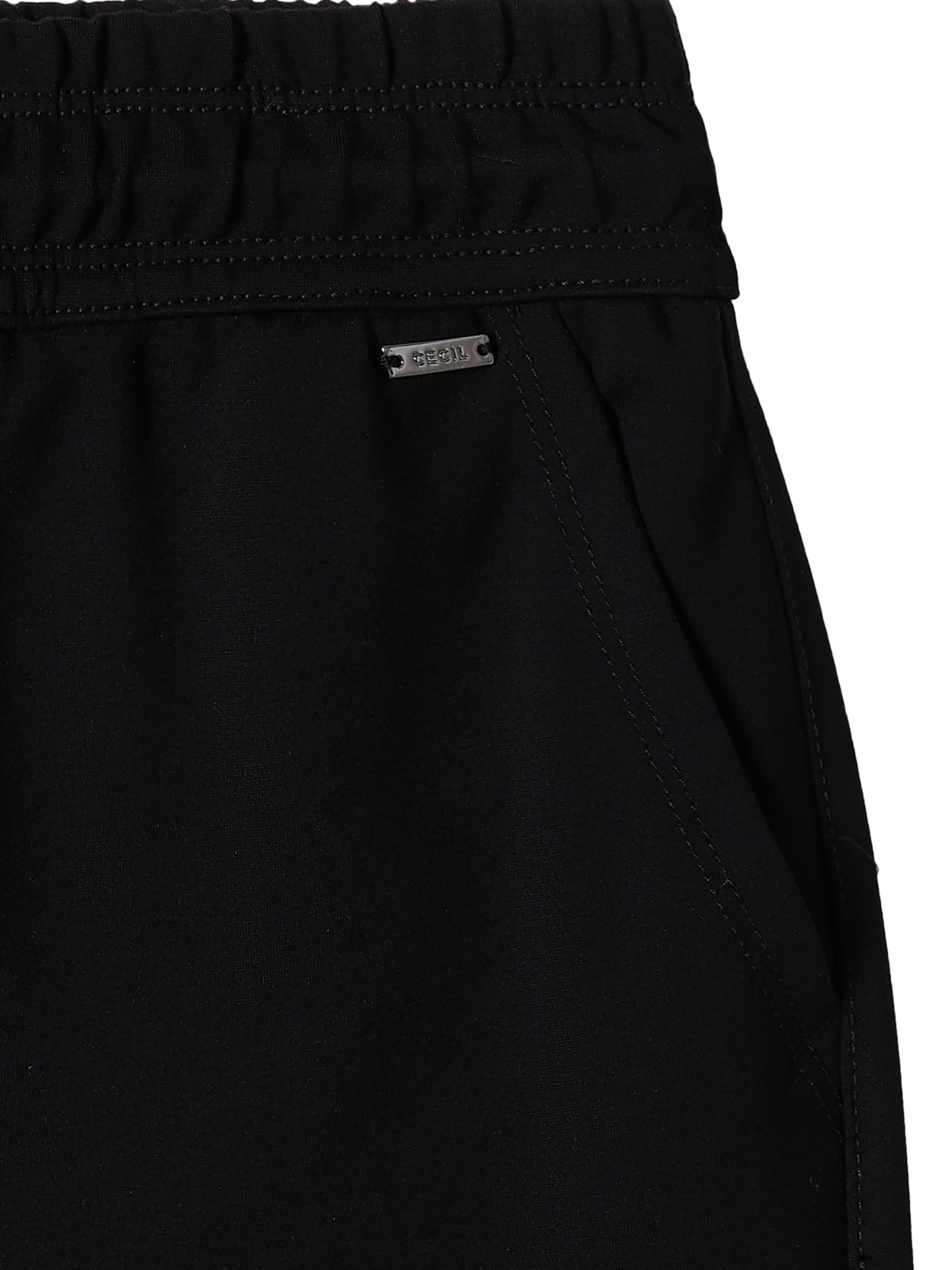 Regular Pantaloni 'Tracey' de la CECIL pe negru